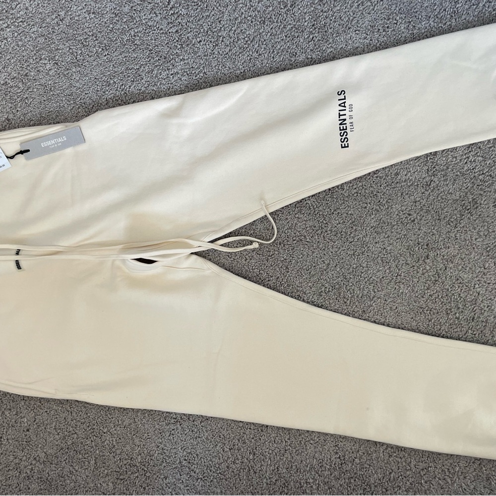 Fear of God Essentials Cream Sweatpants